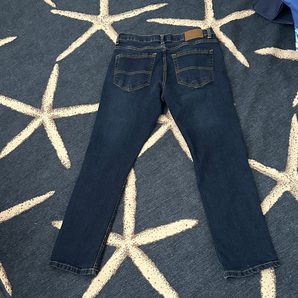 Beverly Hills Polo Club Men's Straight Jeans - Dark Blue